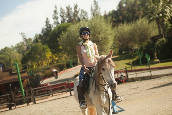 Horse riding