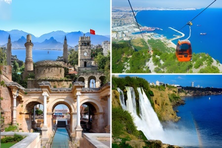 Antalya Old City Tour & Waterfall