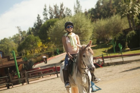 horse-riding