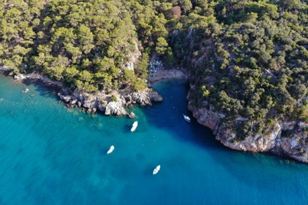 Porto Genoese, Blue Lagun Boat Trip