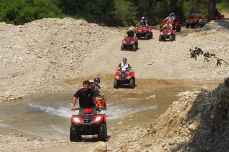 Quad Safari tour in Kemer