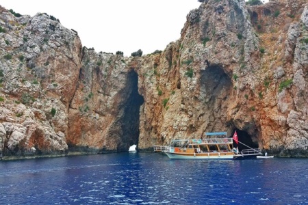 Suluada Island from Adrasan Bay 