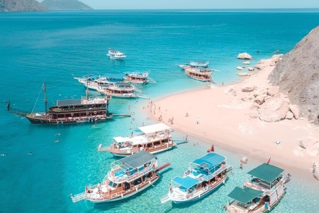 Suluada Island from Adrasan Bay 