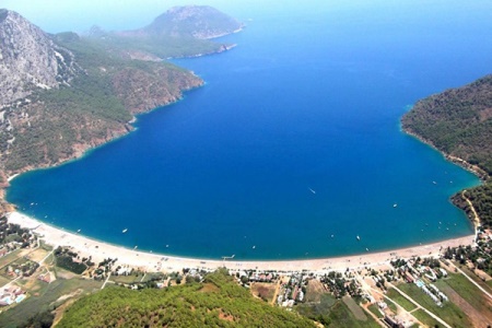 Suluada Island from Adrasan Bay 