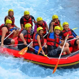 Experience 14 km of thrilling rapids in Köprülü Canyon! Includes transfers from Antalya lunch by the river, guide, gear & full insurance.