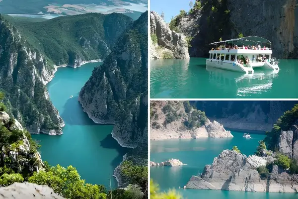 Green Canyon tour from Kemer with boat ride, swimming, fishing, and lakeside lunch. Enjoy Taurus Mountains views and nature. Transfer included.