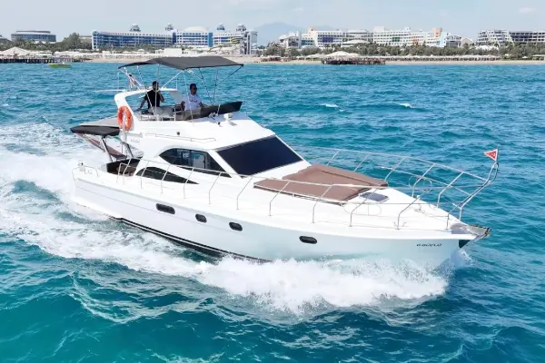 Enjoy a private yacht cruise from Belek to Lara Beach & Düden Waterfall. Swim, dine, and relax on the motor yacht with gourmet lunch and full service.