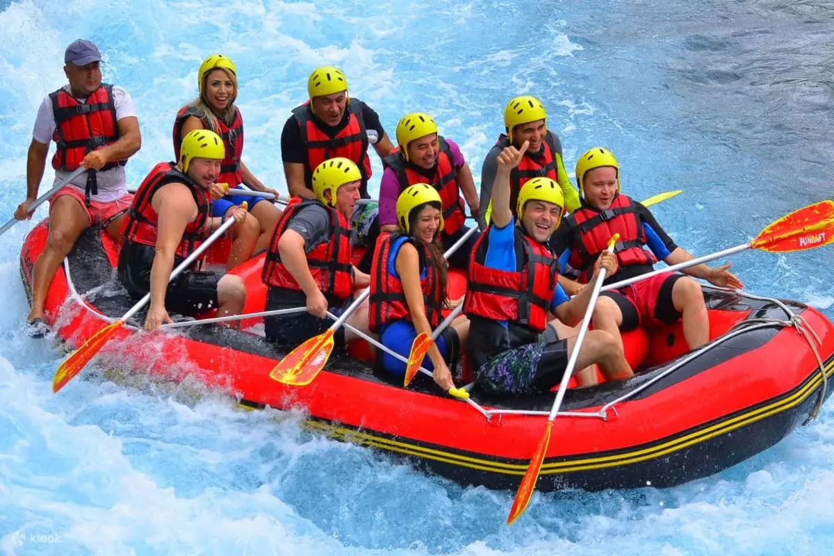 Rafting Tour in Köprülü Canyon! This full-day tour includes a delicious lunch, transfers, and big waves.
