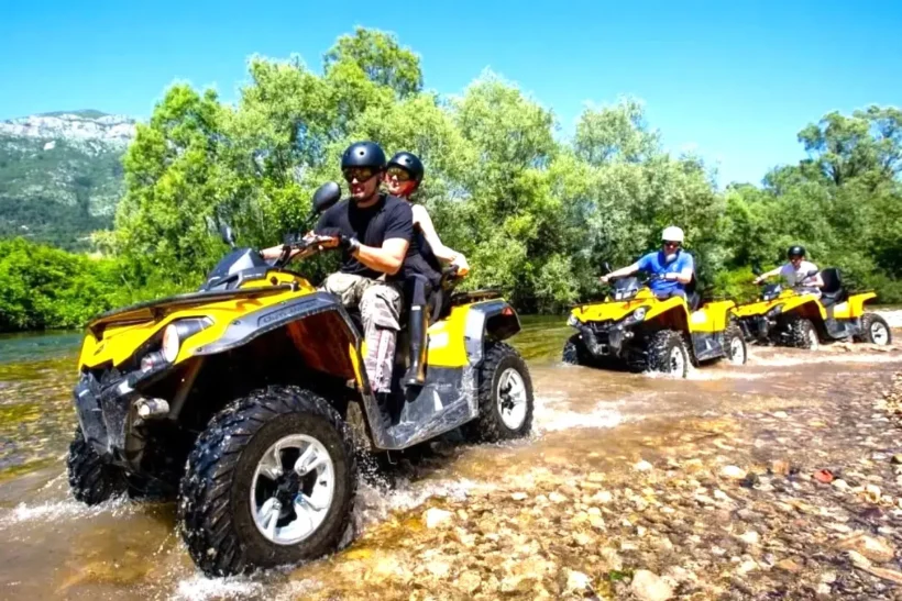Quad Safari – Enjoy a 20 km off-road adventure, stunning nature, and a refreshing mountain river swim. No experience needed, hotel transfer included.
