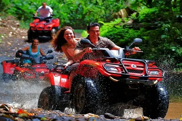 Book your Alanya Quad Safari Tour! Enjoy a 2-hour ATV trip in the Taurus Mountains. Off-Road adventure and adrenaline excursion. Transfer included, no license needed.