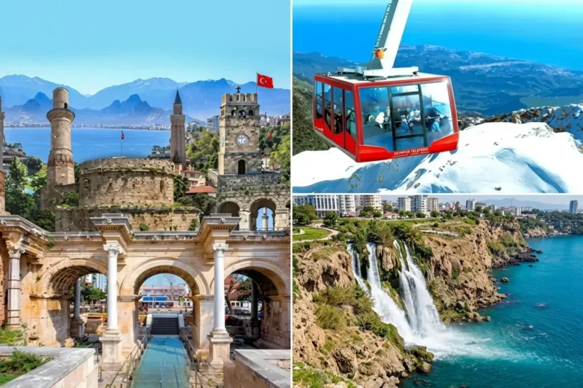 Tour de la Ciudad de Antalya: Casco Antiguo, - ¡Reserva el Tour de la Ciudad de Antalya! Excursión de día completo: Teleférico de Olympos, el histórico Kaleici y las Cascadas de Düden. Incluye almuerzo y...