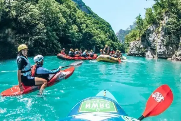 Join the ultimate Tara River whitewater rafting adventure from Kotor! Conquer Europe’s deepest canyon, enjoy a riverside lunch, and experience Montenegro’s best